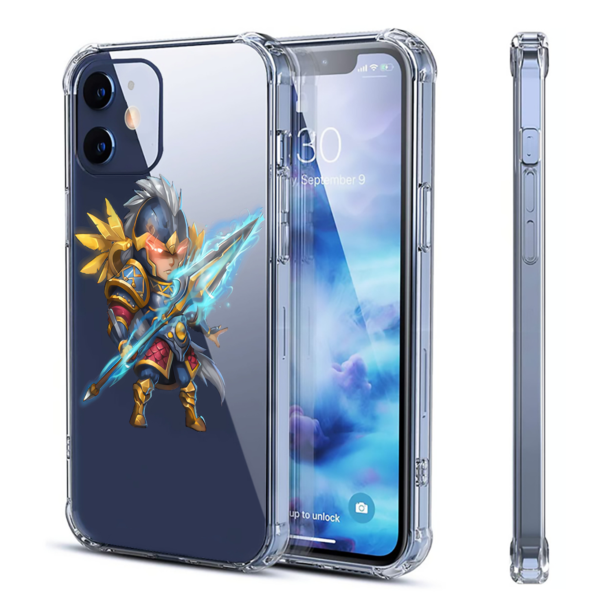 （画像用） リーグ・オブ・レジェンド League of Legends LOL 【iPhone 12シリーズ対応】透明スマホケース（クリアソフトケース）